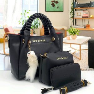 Sac a main pour femme de Luxe haute qualité 3 piece cuir