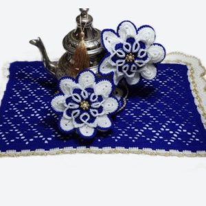 Broderie Shoshia pour Théière - Élégance Marocaine