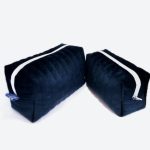 Trousse à Cosmétiques - Bleu Marine - Tailles XL et L