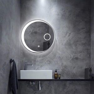 Miroir de Courtoisie de Salle de Bain Mural Éclairé par LED