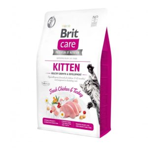 Croquettes Brit Care Chat Sans Céréales Kitten