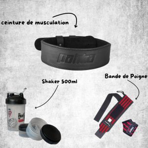 Pack accessoires de musculation