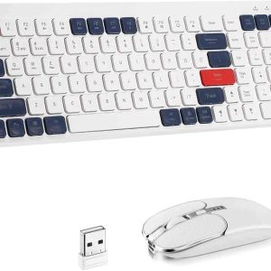 Clavier et Souris Sans Fil Airshi 2,4 GHz