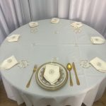 Nappe Carrée avec Serviettes