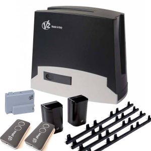 Motoréducteur électromécanique irréversible 24V/230V à crémaillère jusqu’à 500 Kg de poids