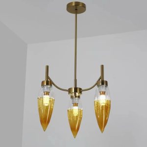 Applique murale LED moderne de style chinois, lampe murale créative en résine de maïs pour salon, chambre, balcon et miroir, éclairage mural avec 3, 5 ou 8 ampoules