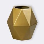 Pot Polyèdre Rond 55x30cm