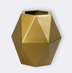 Pot Polyèdre Rond 55x30cm