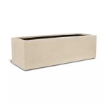Jardinière Polystone Divide Crème – Élégance & Durabilité