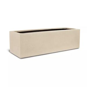 Jardinière Polystone Divide Crème – Élégance & Durabilité