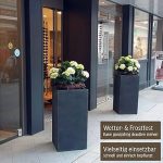 Pot de Fleurs en Fibre de Verre – Robuste & Moderne