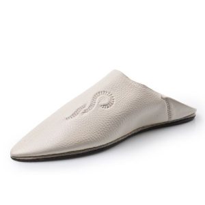 Jabador Maroc Babouche ASALA -blanc cassé