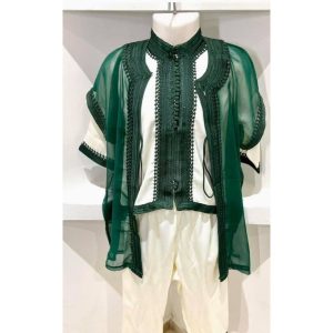 Jabador Maroc Jabador soussdi trois pièces garçon - vert Royale