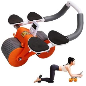 Roue Abdominale 2 en 1 - Entraînement Silencieux et Stabilisé pour un Core Puissant