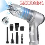 Aspirateur de Voiture Portable sans Fil – Puissance d'Aspiration 6000 Pa