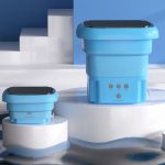 Machine à Laver Portable - Petite et Compacte, Idéale pour Vêtements Intimes et Enfants