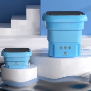 Machine à Laver Portable - Petite et Compacte, Idéale pour Vêtements Intimes et Enfants