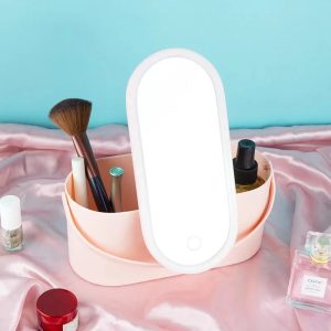Boîte à Cosmétiques avec Miroir