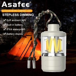 Lampe de Camping – Éclairage Durable et Polyvalent pour Toutes Vos Aventures Extérieures