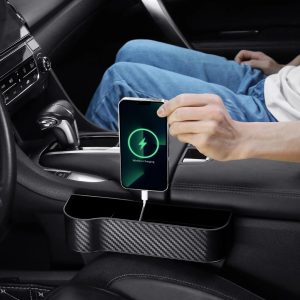 Boîte de Rangement pour Voiture – Pochette de Rangement avec Siège Plat