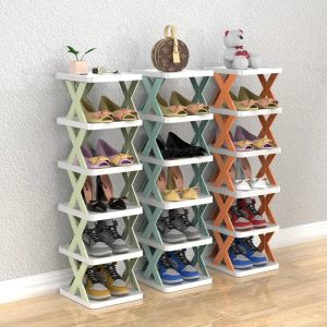 Organisateur de chaussures – Design empilable pour un rangement pratique