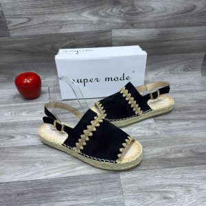 Espadrilles à bout ouvert