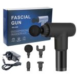 Facial PISTOLET Noir DE MASSAGE - massage de muscle facial noir