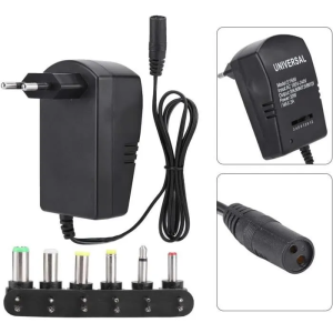 Adaptateur Secteur Universel 3A/30W (3V,4.5V,6V.7.5V,9V,12V)