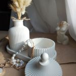 Ensemble Décoratif en Céramique - 4 Pièces