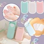 Feuilles de Savon Portables – Hygiène en Voyage