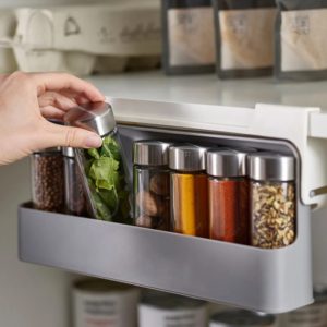 Étagère à épices auto-adhésive,organisateur d'épices,étagère de rangement de cuisine