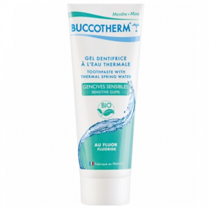 BUCCOTHERM Gel Dentifrice Bio pour Gencives Sensibles avec Fluor - 75ml