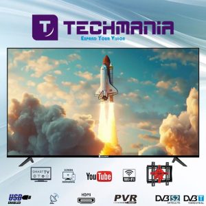 40 Smart TV Android - Full HD 1080P - Récepteur intégré + Support Mural