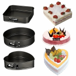 Ensemble de 3 Moules à Gâteau