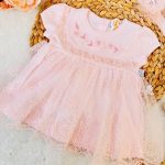 Robe d’été Dentelle en tulle Florale Bébé Fille