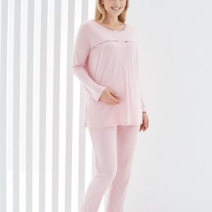 Ensemble 2 pièces pyjama grossesse et allaitement