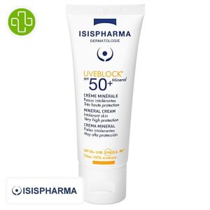 Isispharma UVEBlock Crème Minérale Spf50+ – 40ml