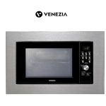 MICRO ONDE VENEZIA encastrable 700 W en couleur gris et noir