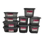 Foly life Ensemble des boitiers alimentaire de 9 boites transparents article 99-02