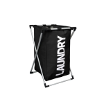 Panier à linge pliable - Noir