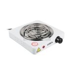 Réchaud Électrique 1000W – 1 Brûleur avec Résistance Durable