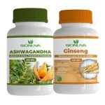 BIONUVA PACK ASHWAGANDHA 300MG 60 COMPRIMES + GINSENG 60 COMPRIMES
