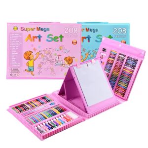 208 PCS Kit de Dessin pour Enfants