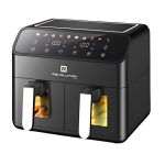 Revolution FRITEUSE SANS HUILE - 8L - DIGITAL CONTROL - 1800W - 200°C - FENÊTRE VISIBLE - 60 MINS - R-AF04