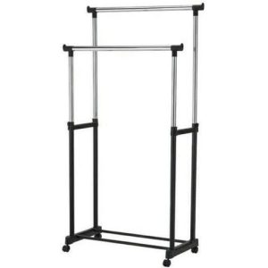 porte-vêtements télescopique à deux pôles Double pole Telescopic Rack