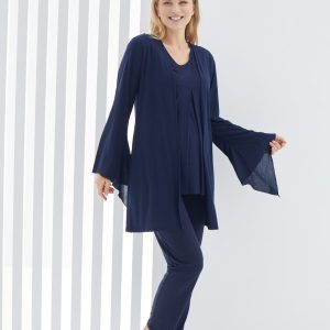 Ensemble 3 pièces pyjama grossesse et allaitement