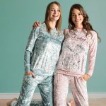 Ensemble de pyjama velours pour femmes – Poleren.