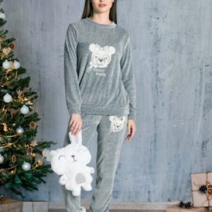 Pyjama femme deluxe ultra doux panda – Dowry