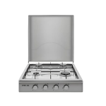 Venezia Plaque de cuisson inox 4 feux à gaz Made in Turkey