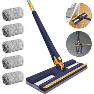 vadrouille de nettoyage réglable rotative à 360 °